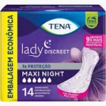 Absorvente Tena Lady Discreet Noturno - 14 un