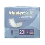 Absorvente Master Soft com fita - 20 unidades