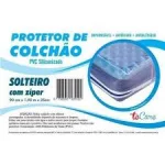 Protetor de Colchão Silicone Solteiro - Com Zíper Protetor de Colchão Silicone Solteiro - Com Zíper