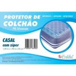 Protetor de Colchão Silicone Casal - Com Zíper Protetor de Colchão Silicone Casal - Com Zíper