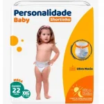 Fralda Personalidade Shortinho XXG - 22 Unidades