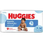 Fralda Huggies Tripla Proteção M - 36 Un Fralda Huggies Tripla Proteção M - 36 Un