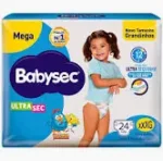 Baby Sec Hiper XXXG - 24 Unidades