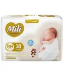 Fralda MILI Rn - 18 Unidades
