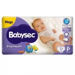 Babysec Premium P - 34 Unidades