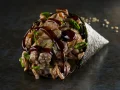Temaki de Shimeji com Cream Cheese Temaki de Shimeji com Cream Cheese