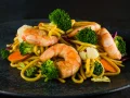 Yakisoba de Camarão Yakisoba de Camarão