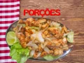 Por��o de picanha com cebola