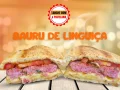 Bauru de lingui�a artesanal Sem pimenta e com cebola