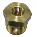 Bucha Redução Latão 3/8 M X 1/8 F Bucha Redução Latão 3/8 M X 1/8 F