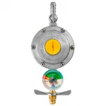 Regulador de Gás Aliança 506/01 Grande com Manômetro para Mangueira – GLP Regulador de Gás Aliança 506/01 Grande com Manômetro para Mangueira – GLP