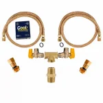 Kit Completo de Instalação de Gás – Mangueira 1,20 metros Kit Completo de Instalação de Gás – Mangueira 1,20 metros