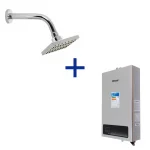 Kit Instalação com Aquecedor a Gás E15 + Ducha RSH-1001 Kit Instalação com Aquecedor a Gás E15 + Ducha RSH-1001