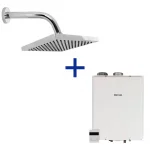 Kit Instalação com Aquecedor a Gás E43 + Ducha RSH-2001 Kit Instalação com Aquecedor a Gás E43 + Ducha RSH-2001