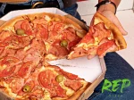 Pizza Grande 35cm, 8 fatias com at� dois sabores!