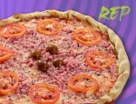 Presunto e Queijo - Pizza M�dia 6 Fatias!