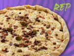 Catupiry e Bacon - Pizza M�dia 6 Fatias!