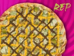 Frango Barbecue - Pizza M�dia 6 fatias!
