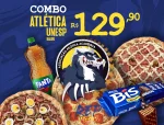 3 Pizzas M�dia 6 fatias + 2 caixa de BIS +  1 Guaran� 2 litros!