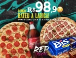 2 Pizzas M�dia 6 fatias + caixa de BIS + 1 Coca Cola 2 litros!