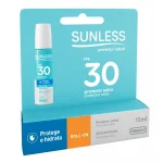 Protetor Labial Sunless Roll On FPS30 Protetor Labial Sunless Roll On FPS30
