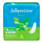 Absorvente Sempre Livre Adapt Sem Abas 8 Unidades Absorvente Sempre Livre Adapt Sem Abas 8 Unidades
