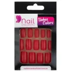 Unha Postiça Nail Encanto Longa Quadrado Com 24 Unha Postiça Nail Encanto Longa Quadrado Com 24