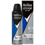 Desodorante Aerosol Rexona Clinical Men Clean Desodorante Aerosol Rexona Clinical Men Clean
