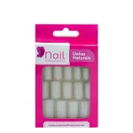 Unha Postiça Nail Encanto Natural Quadrada Média Unha Postiça Nail Encanto Natural Quadrada Média