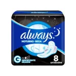 Absorvente Always Seca Noturno Com Abas 8 Unidades Absorvente Always Seca Noturno Com Abas 8 Unidades