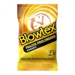 Preservativo Blowtex Prazer Prolongado 3 Unidades Preservativo Blowtex Prazer Prolongado 3 Unidades