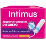 Absorvente Intimus Interno Super 8 Unidades Absorvente Intimus Interno Super 8 Unidades