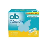Absorvente O.B. Interno Médio Leve 10 Pague 8 Absorvente O.B. Interno Médio Leve 10 Pague 8
