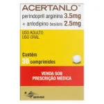 Acertanlo 3,5Mg + 2,5 Mg 30 Comprimidos Acertanlo 3,5Mg + 2,5 Mg 30 Comprimidos