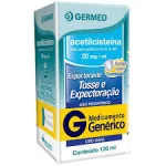 Acetilcisteína 20Mg/Ml Xarope 120Ml Germed Acetilcisteína 20Mg/Ml Xarope 120Ml Germed