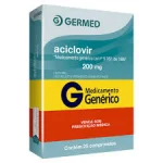 Aciclovir 200Mg 25 Comprimidos Germed Aciclovir 200Mg 25 Comprimidos Germed