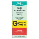 Ácido Mefenâmico 500Mg 12 Comprimidos Medley Ácido Mefenâmico 500Mg 12 Comprimidos Medley