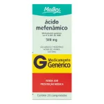 Ácido Mefenâmico 500Mg 24 Comprimidos Medley Ácido Mefenâmico 500Mg 24 Comprimidos Medley