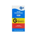 Ácido Tranexâmico 250Mg 12 Comprimidos Ems Ácido Tranexâmico 250Mg 12 Comprimidos Ems