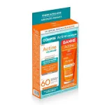 Kit Actine Protetor Solar Aquafluid FPS60 40G + Gel De Limpeza 40G Kit Actine Protetor Solar Aquafluid FPS60 40G + Gel De Limpeza 40G