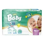 Fralda Little Baby Jumbinho Xg 12 Unidades Fralda Little Baby Jumbinho Xg 12 Unidades