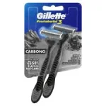 Aparelho De Barbear Gillette Prestobarba 3 Com 2 Unidades Aparelho De Barbear Gillette Prestobarba 3 Com 2 Unidades