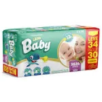 Fralda Little Baby Nemo Mega XG 34 Unidades Fralda Little Baby Nemo Mega XG 34 Unidades