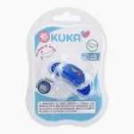 Chupeta Ortodôntica Kuka N2 Azul Brilha No Escuro Chupeta Ortodôntica Kuka N2 Azul Brilha No Escuro