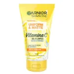 Gel De Limpeza Facial Garnier Uniform & Matte Vitamina C 150G Gel De Limpeza Facial Garnier Uniform & Matte Vitamina C 150G