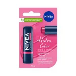 Protetor Labial Nivea Hidra Color Rosa Pink 4,8G Protetor Labial Nivea Hidra Color Rosa Pink 4,8G