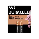Pilha Duracell AA 2 Com 2 Unidades Pilha Duracell AA 2 Com 2 Unidades