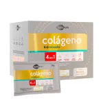 Colágeno Hidrolisado Qualynutri Verisol 4 Em 1 Sem Sabor 30 Sachês Colágeno Hidrolisado Qualynutri Verisol 4 Em 1 Sem Sabor 30 Sachês