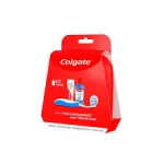 Kit Viagem Colgate Escova Dental + Creme Dental 30G + Enxaguante Bucal 60Ml