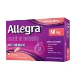 Allegra 60mg 10 Comprimidos